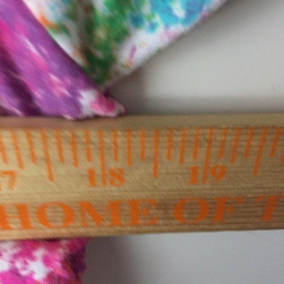 On Fire T Shirt Paint Splatter Blessed All Day Graphic Tee Side Drawstring Large - Picture 5 of 6